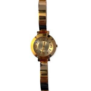 Nine West Rose gold watch. Stainless steel back.